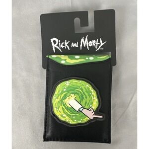 Rick and Morty Portal Middle Finger Bi-Fold Wallet – NWT